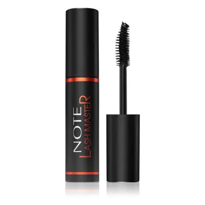 Note Cosmetique Master Mascara legyező hatású szempillaspirál a hosszú és dús pillákért 14 ml