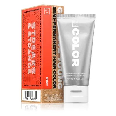 Good Dye Young Semi-Permanent Hair Colour félig állandó hajfesték árnyalat Riot 59.1 ml