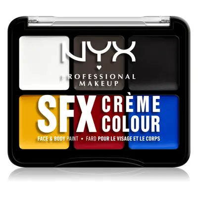 NYX Professional Makeup Halloween SFX Paints multifunkciós arc paletta testre és arcra árnyalat 