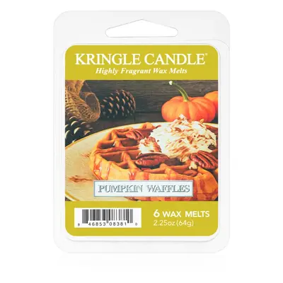 Kringle Candle Pumpkin Waffles illatos viasz aromalámpába 64 g