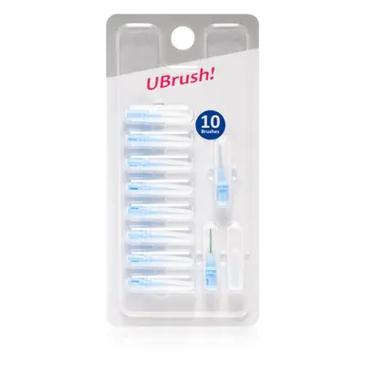 Herbadent UBrush! tartalék fogköztisztító kefe 0,5 mm Blue 10 db