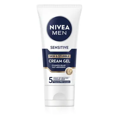 NIVEA MEN Sensitive krémes gél az arcbőr megnyugtatására uraknak 50 ml