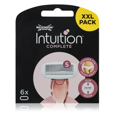 Wilkinson Sword Intuition Complete tartalék kefék 6 db