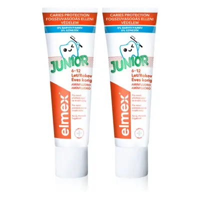 Elmex Junior 6-12 Years fogkrém gyermekeknek 2 x 75 ml