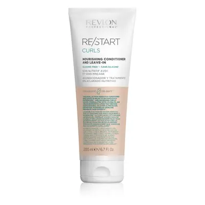 Revlon Professional Re/Start Curls textúráló balzsam a hullámos és göndör hajra 200 ml