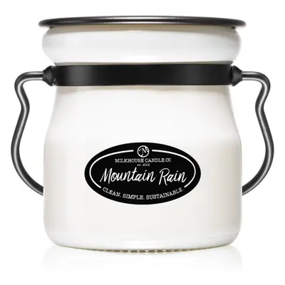 Milkhouse Candle Co. Creamery Mountain Rain illatgyertya Cream Jar 142 g