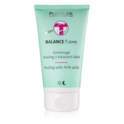 FlosLek Laboratorium Balance T-Zone Gommage peeling kombinált bőrre 125 g