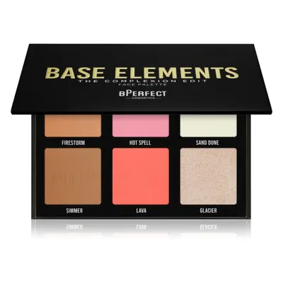 BPerfect Base Elements The Complexion Edit multifunkciós arc paletta az arcra 27 g