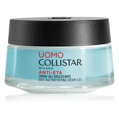 Collistar Uomo Anti-Age Mattifying Cream-Gel feszesítő arckrém a ráncok ellen 50 ml