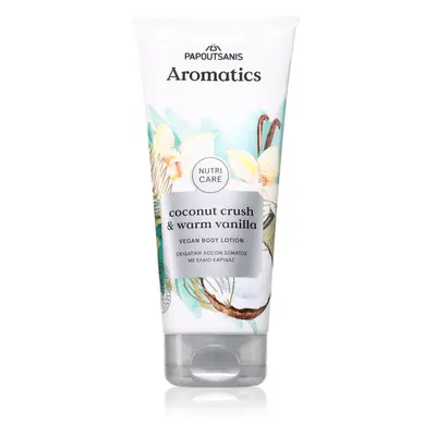 PAPOUTSANIS Aromatics Coconut Crush testápoló tej 200 ml