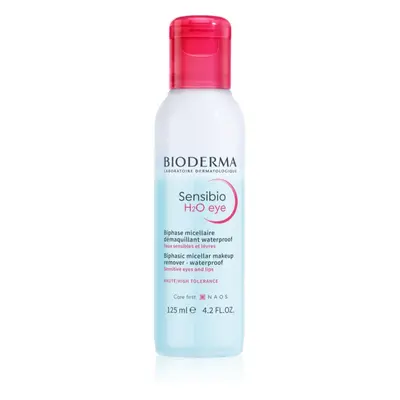 Bioderma Sensibio H2O eye kétfázisú micellás víz a szemre és a szájra 125 ml