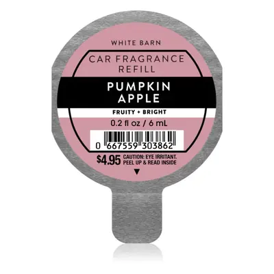 Bath & Body Works Pumpkin Apple illat autóba utántöltő 6 ml