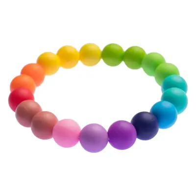 Biberschatz Bite bracelet Regenbogen rágókagyöngyök 1 db