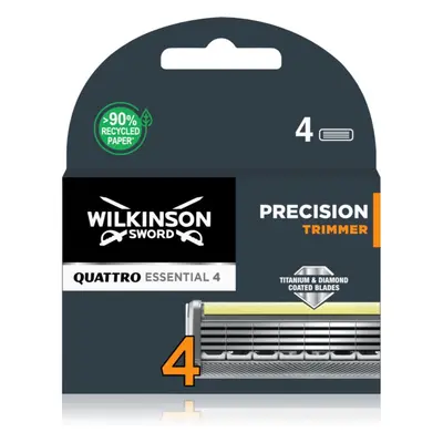 Wilkinson Sword Quattro Titanium Precision tartalék pengék 4 db