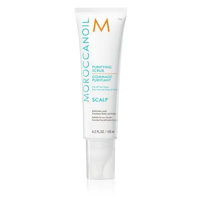 Moroccanoil Scalp Purifying Scrub finoman tisztító peeling nyugtató hatással fejbőrre 125 ml