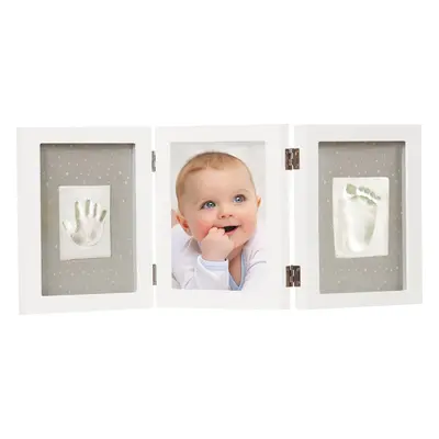 Dooky Luxury Memory Box Triple Frame Printset baba kéz- és láblenyomat-készítő szett 1 db