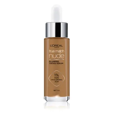 L’Oréal Paris True Match Nude Plumping Tinted Serum szérum egységesíti a bőrszín tónusait árnyal