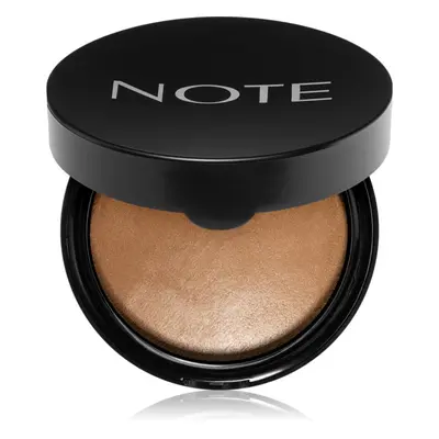 Note Cosmetique Baked Powder élénkítő kemencében sült púder árnyalat 03 Caramel Cake 10 g