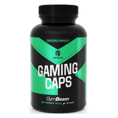 GymBeam Entropiq Gaming Caps a koncentráció és a szellemi teljesítmény támogatása 60 kapsz.