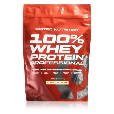 Scitec Nutrition 100% Whey Protein Professional tejsavófehérje emésztőenzimeket tartalmaz íz Van