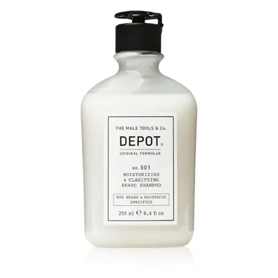 Depot No. 501 Moisturizing & Clarifying Beard Shampoo hidratáló sampon szakállra 250 ml