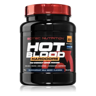 Scitec Nutrition Hot Blood Hardcore kreatin-monohidrát vitaminokkal íz Blackcurrant & Goji Berry