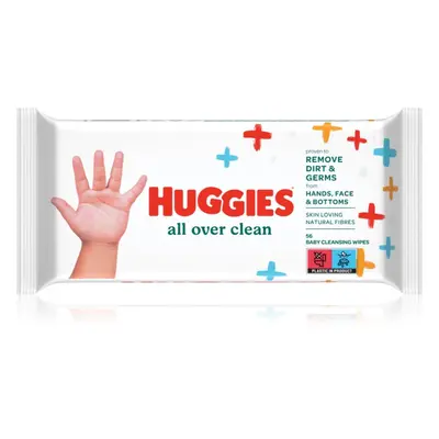 Huggies All Over Clean tisztító törlőkendő gyermekeknek 56 db