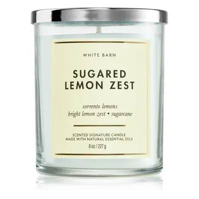 Bath & Body Works Sugared Lemon Zest illatgyertya 227 g