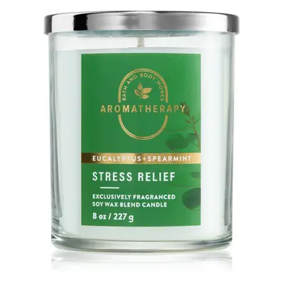 Bath & Body Works Stress Relief Eukalyptus Spearmint illatgyertya 227 g