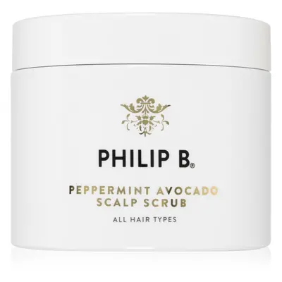 Philip B. Peppermint Avocado peelinges sampon 236 ml