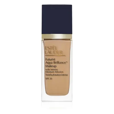 Estée Lauder Futurist Aqua Brilliance™ Makeup SPF 20 hidratáló alapozó árnyalat 3W0 Warm Créme 3