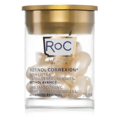 RoC Retinol Correxion Line Smoothing ránctalanító szérum kapszulás 10 db