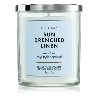 Bath & Body Works Sun-Drenched Linen illatgyertya 227 g