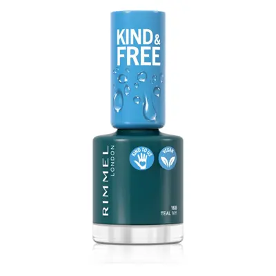 Rimmel Kind & Free körömlakk árnyalat 168 Teal Ivy 8 ml