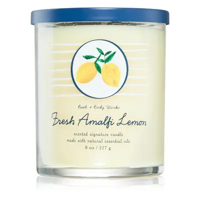 Bath & Body Works Fresh Amalfi Lemon illatgyertya 227 g