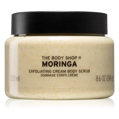 The Body Shop Moringa Body Scrub krémes peeling 240 ml