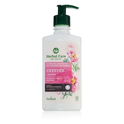 Farmona Herbal Care Cistus gyengéd gél az intim higiéniához az érzékeny bőrre 330 ml