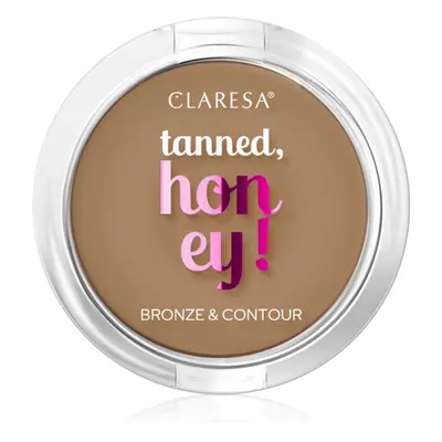 Claresa Tanned, Honey! bronzosító és kontúrozó púder árnyalat 11 Aristocratic 10 g