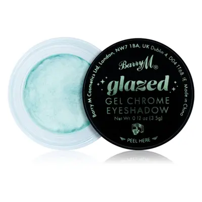 Barry M Glazed Gel Chrome Eyeshadow géles szemfestékek árnyalat So Charming 3.5 g