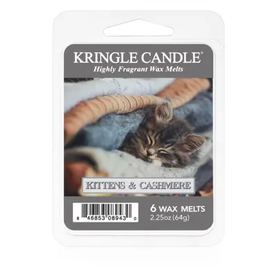 Kringle Candle Kittens & Cashmere illatos viasz aromalámpába 64 g