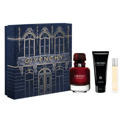 GIVENCHY L’Interdit Rouge ajándékszett hölgyeknek