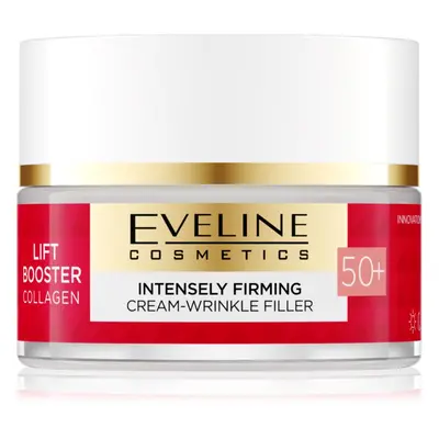 Eveline Cosmetics Lift Booster Collagen feszesítő krém 50+ 50 ml