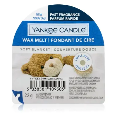 Yankee Candle Soft Blanket illatos viasz aromalámpába 22 g