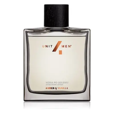 Unit4Men After Shave Lotion Amber&Vanilla borotválkozás utáni arcvíz 100 ml