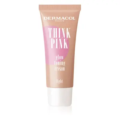 Dermacol Think Pink bőrvilágosító tonizáló krém árnyalat 1 Light 30 ml