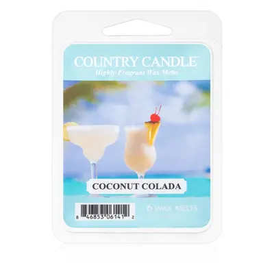 Country Candle Coconut Colada illatos viasz aromalámpába 64 g