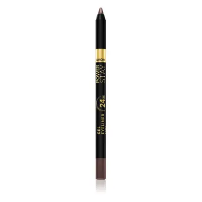 Avon Power Stay 24h géles szemhéjceruza árnyalat Chocolate Brown 1,2 g