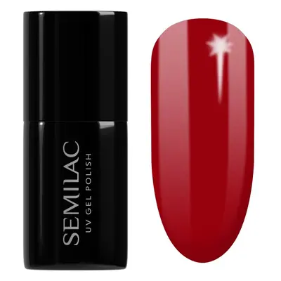 Semilac UV Hybrid Valentines géles körömlakk árnyalat 345 Gorgeous Red 7 ml