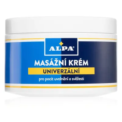 Alpa Massaging cream universal masszázskrém 250 ml