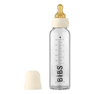 BIBS Baby Glass Bottle 225 ml cumisüveg Ivory 225 ml